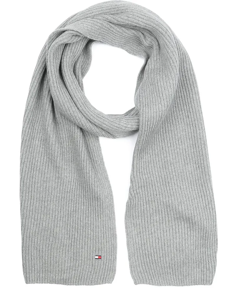 Tommy Hilfiger Rib Schal Grau Grau