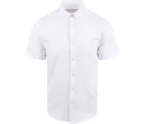 Short Sleeve Hemd Weiß