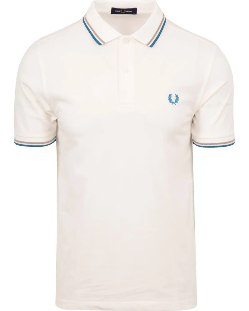 Fred Perry Polo M3600 Weiß V36 Wollweiß