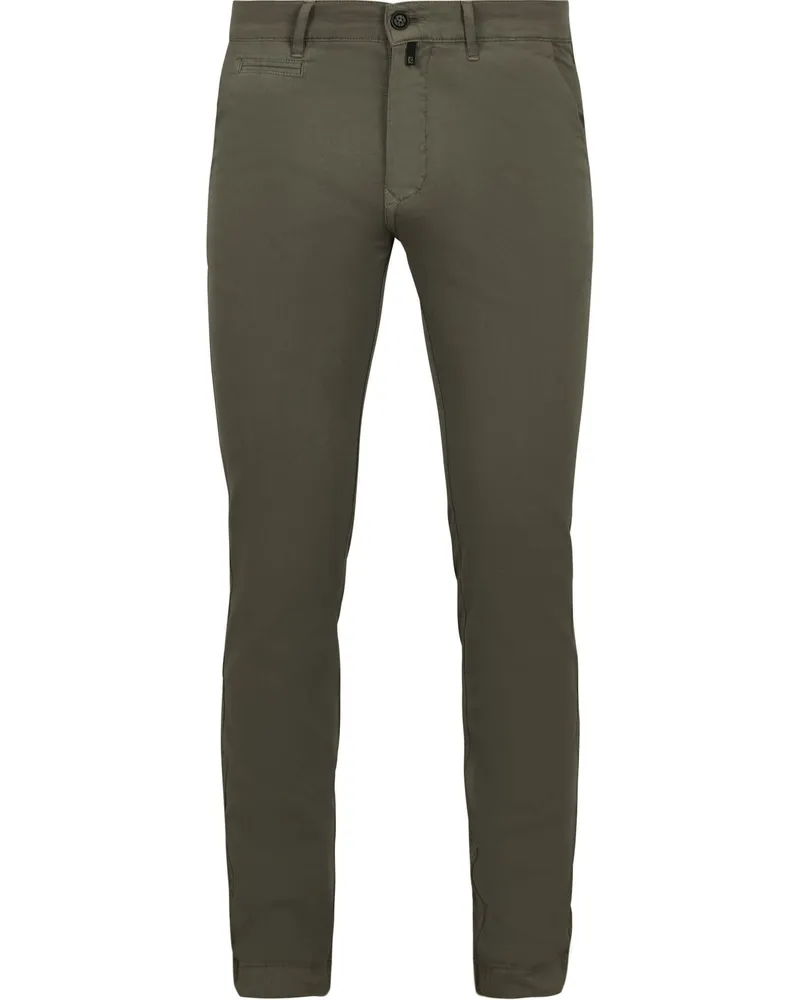 Pierre Cardin Chino Castres Olivgrün Dunkelgrün
