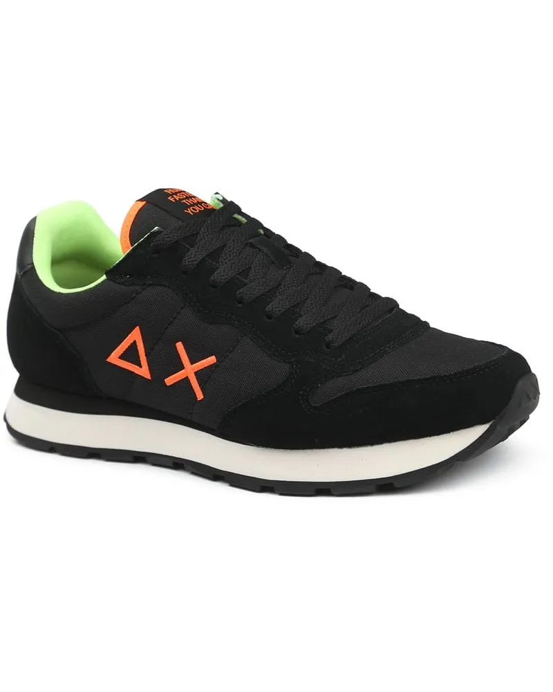 Sun68 Sneaker Tom Fluo Schwarz Schwarz