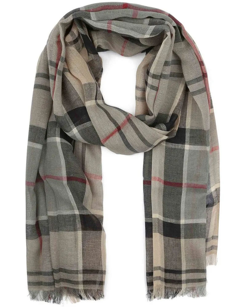 Barbour Schal Summer Welton Kaki Khaki