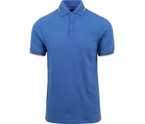 Fluo B Poloshirt Blau