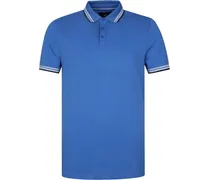 Poloshirt Brick Mid Blau