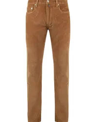 Pierre Cardin Trousers Lyon Future Flex Corduroy Braun Braun