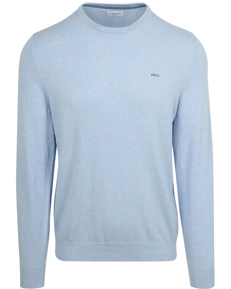 McGregor Pullover Cotton Cashmere Powder Blau Hellblau