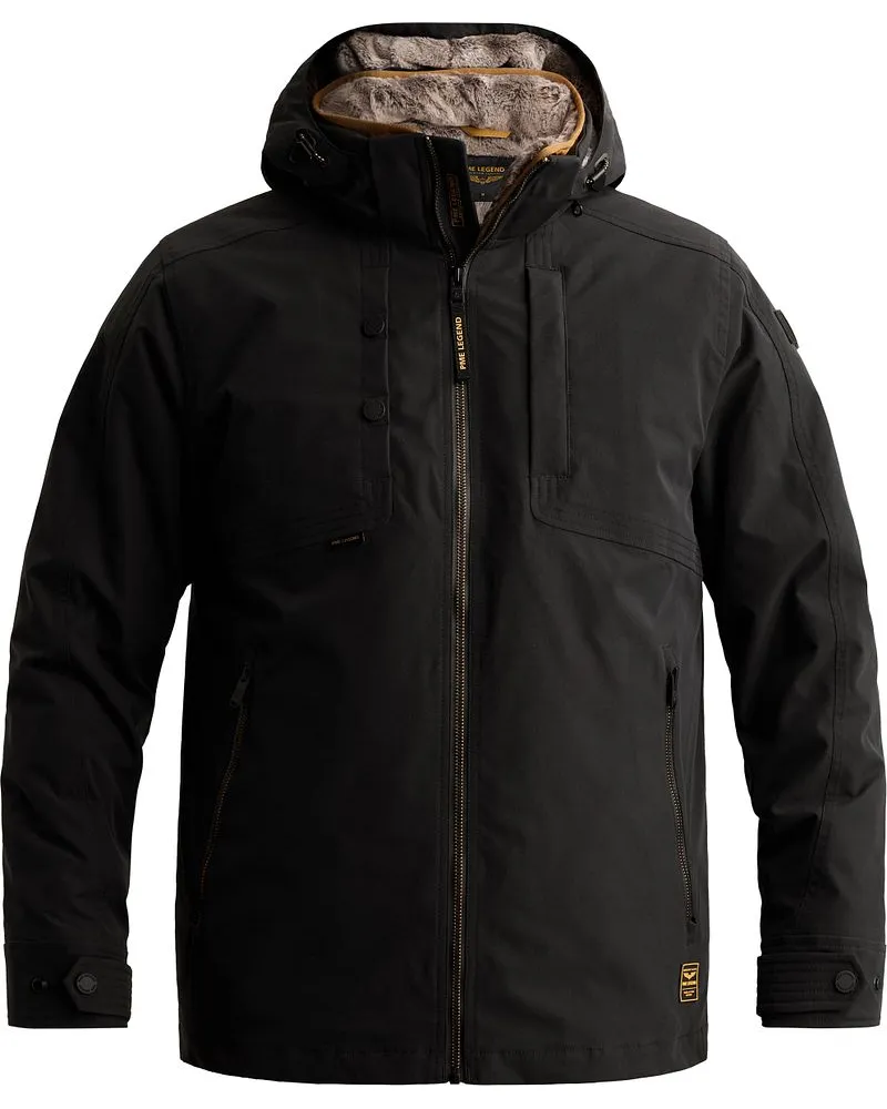 PME Legend Jacke Snowpack Ottoman Jet Black Schwarz