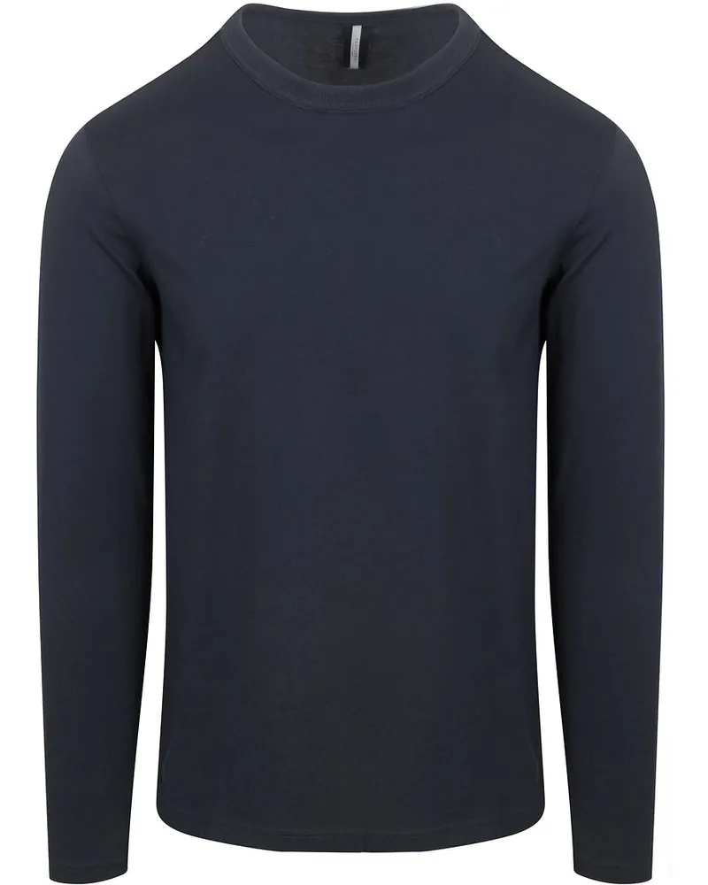 Profuomo Longsleeve T-Shirt Navy Dunkelblau