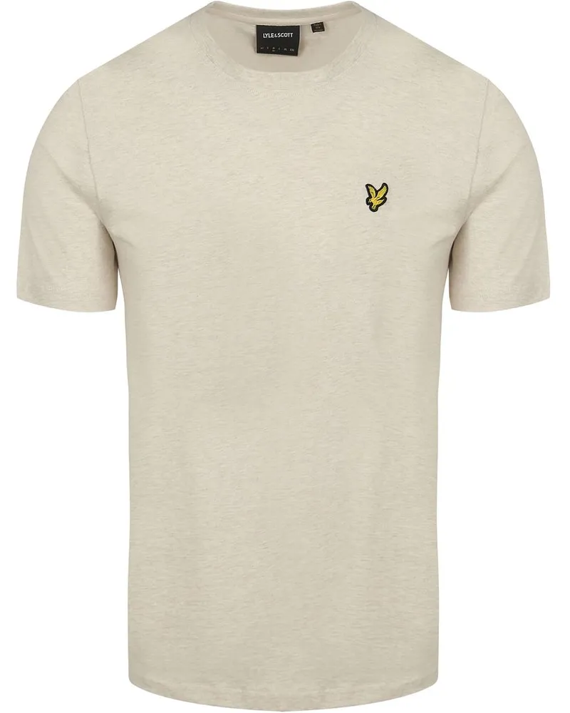 Lyle & Scott Lyle und Scott T-Shirt Heather Ecru Beige