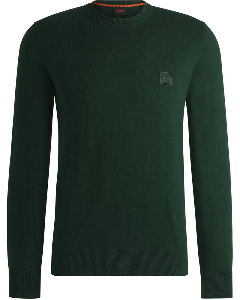 HUGO BOSS Pullover Kanovano Dunkelgrün Dunkelgrün