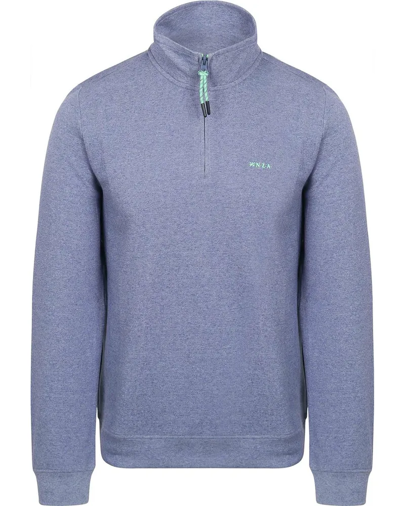 New Zealand Auckland NZA) Sweatshirt Halfzip Cesar Dusk Navy Blau