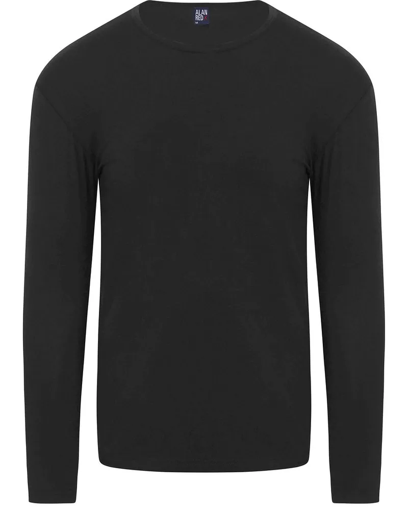 Alan Red Olbia Longsleeve T-shirt Schwarz Schwarz
