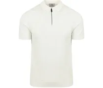 Cool Dry Knit Poloshirt Off White