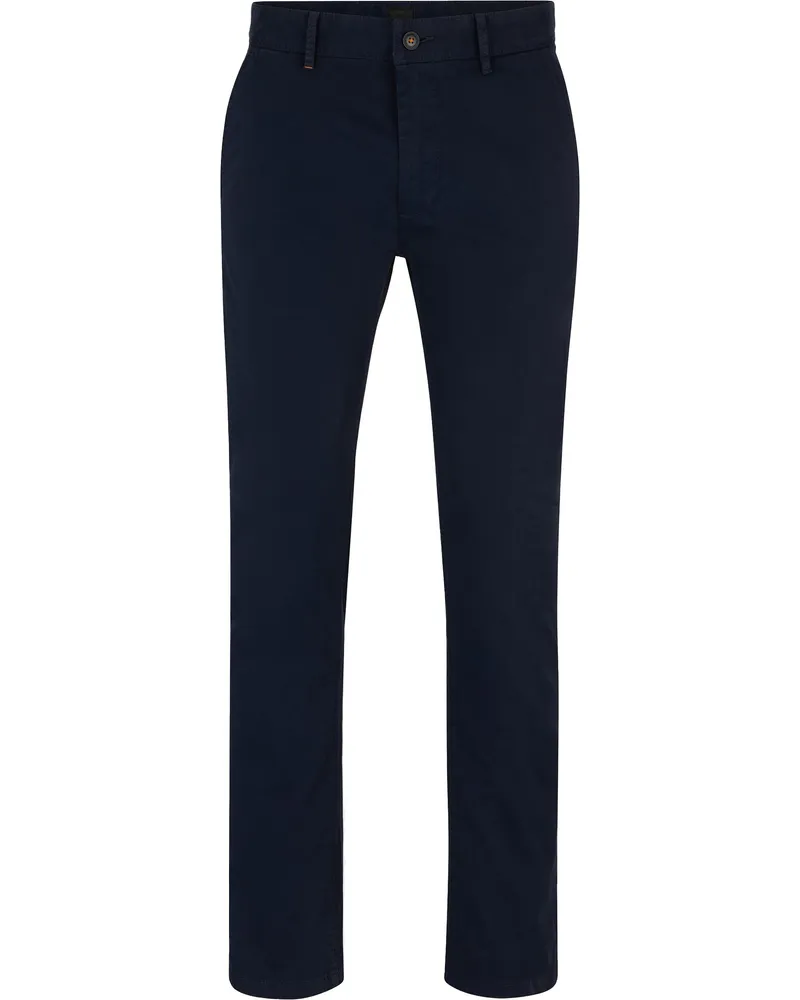 HUGO BOSS Chino Slim Dunkelblau Dunkelblau