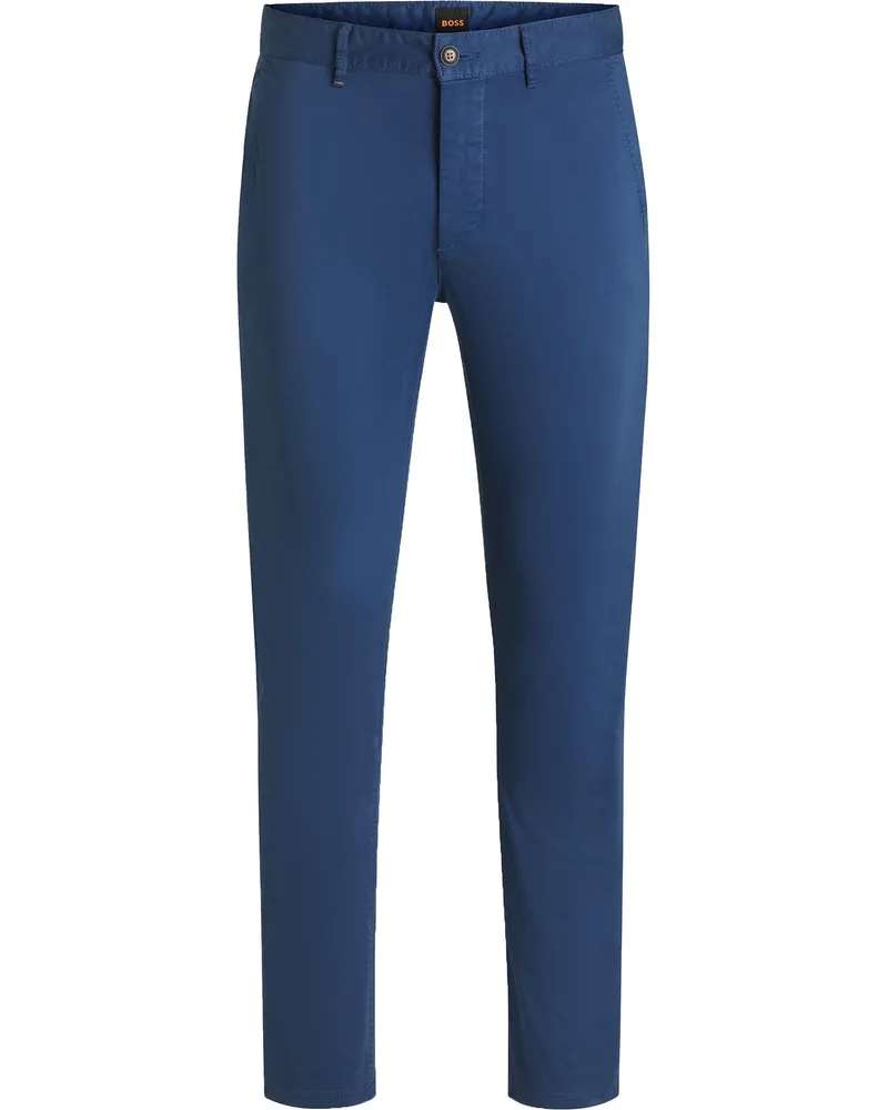 HUGO BOSS Chino Slim Dunkelblau Dunkelblau
