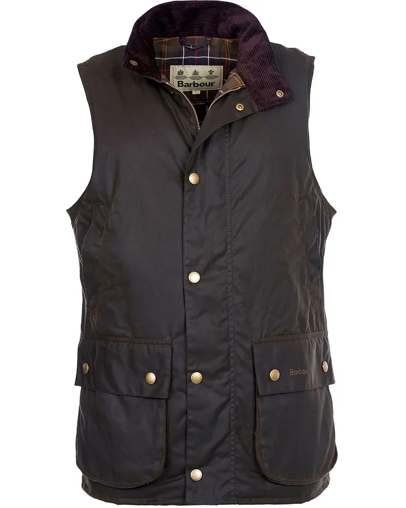 Barbour Westmoreland Wachsweste Olivgrün Dunkelgrün