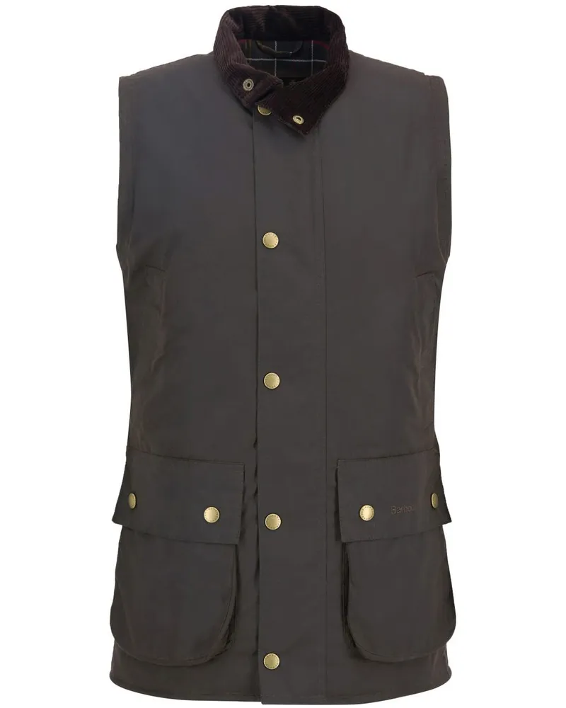 Barbour Westmoreland Wachsweste Olivgrün Dunkelgrün