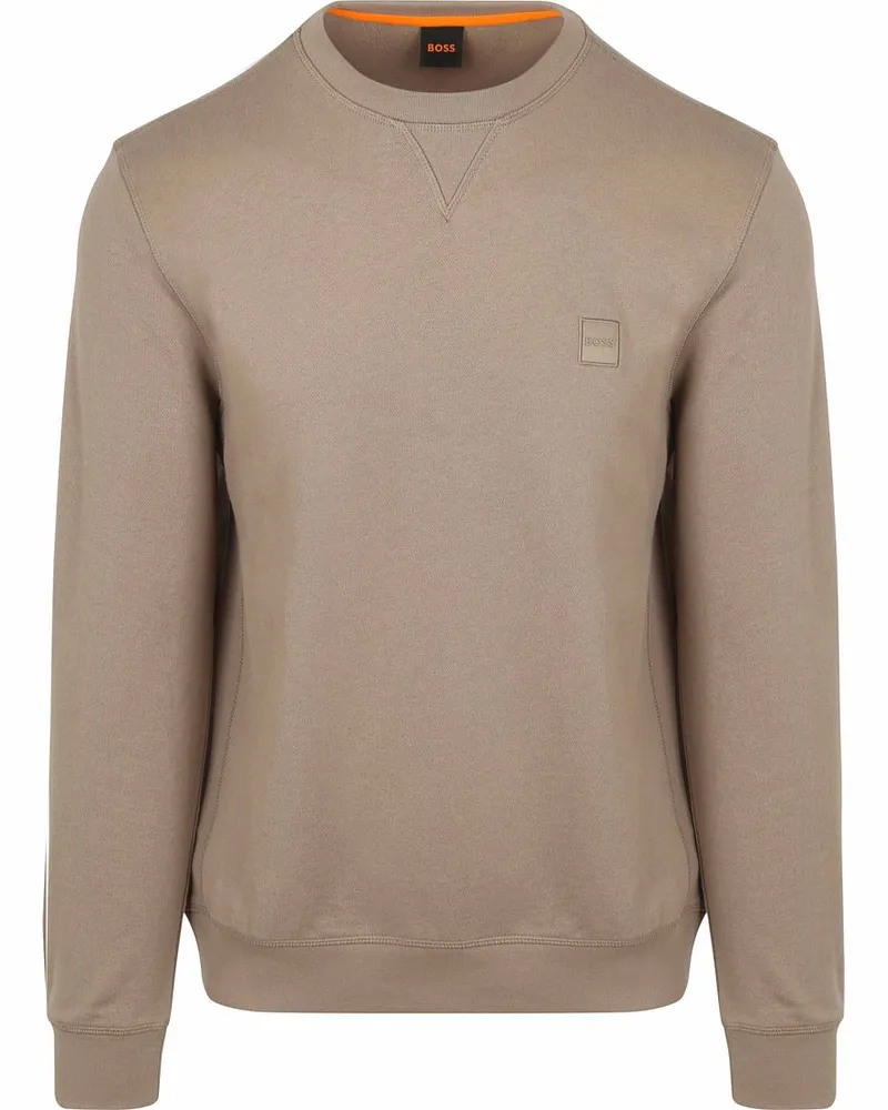 HUGO BOSS Sweater Westart Taupe Taupe