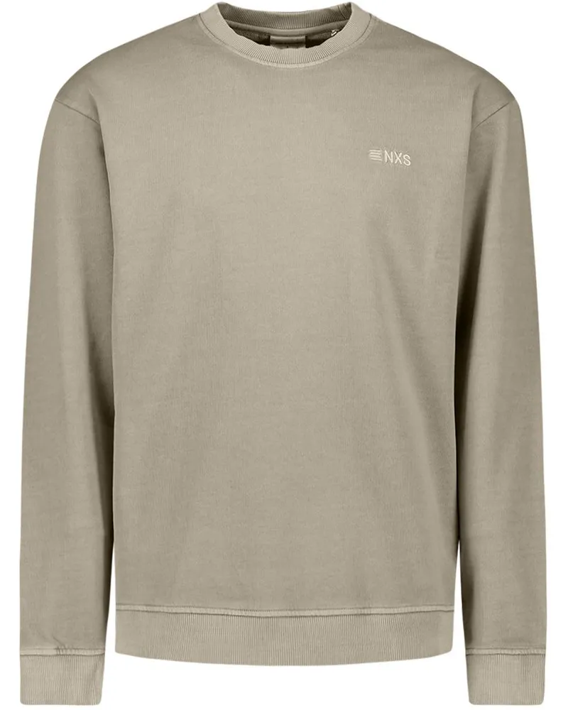 No Excess Pullover Taupe Braun