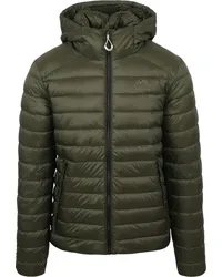 Superdry. Fuji Pufferjacke Dunkelgrün Dunkelgrün