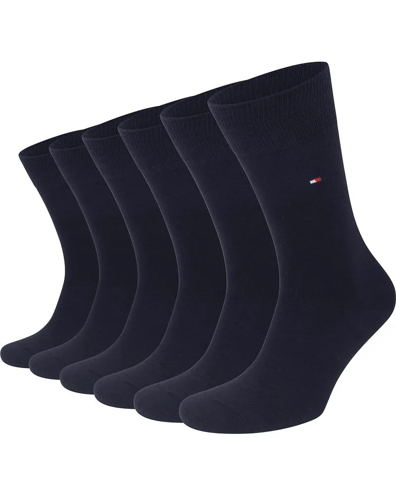 Tommy Hilfiger Classic 6-Pack Socken Blau Blau