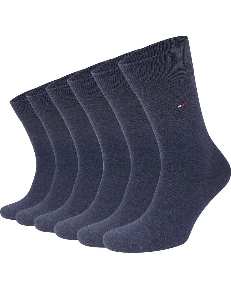 Tommy Hilfiger Classic 6-Pack Socken Blau Blau