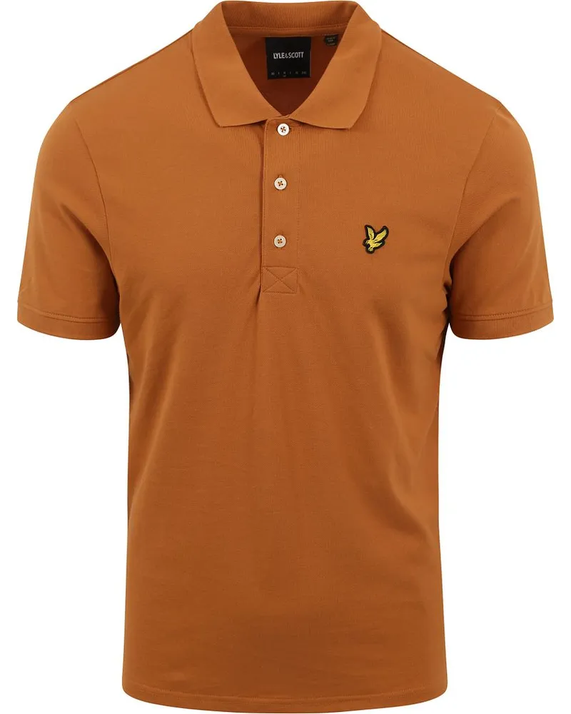 Lyle & Scott Lyle und Scott Polo Plain Orange Orange