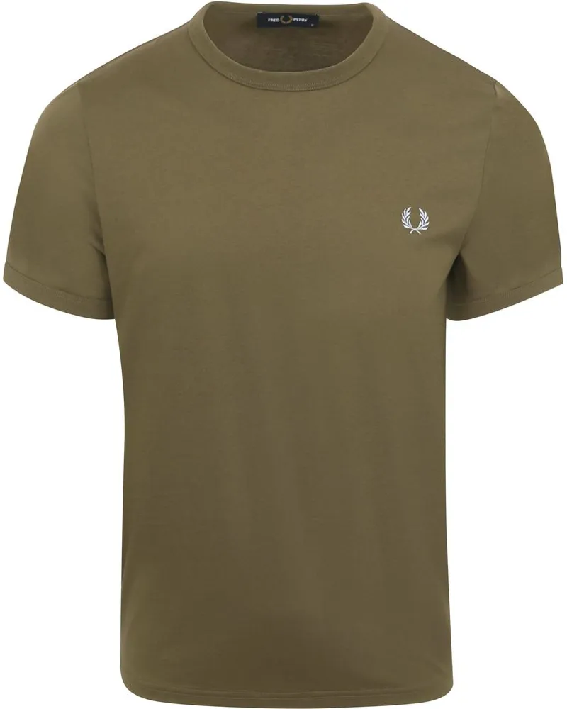 Fred Perry Ringer T-Shirt Grün R79 Grün