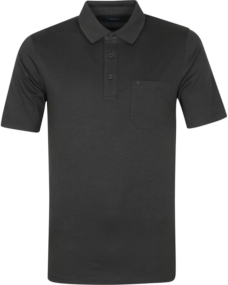 CasaModa Poloshirt Anthrazit Melange Anthrazit