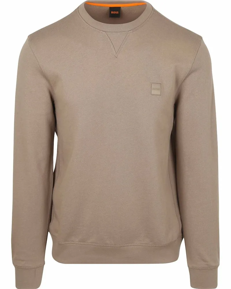 HUGO BOSS Sweater Westart Taupe Taupe