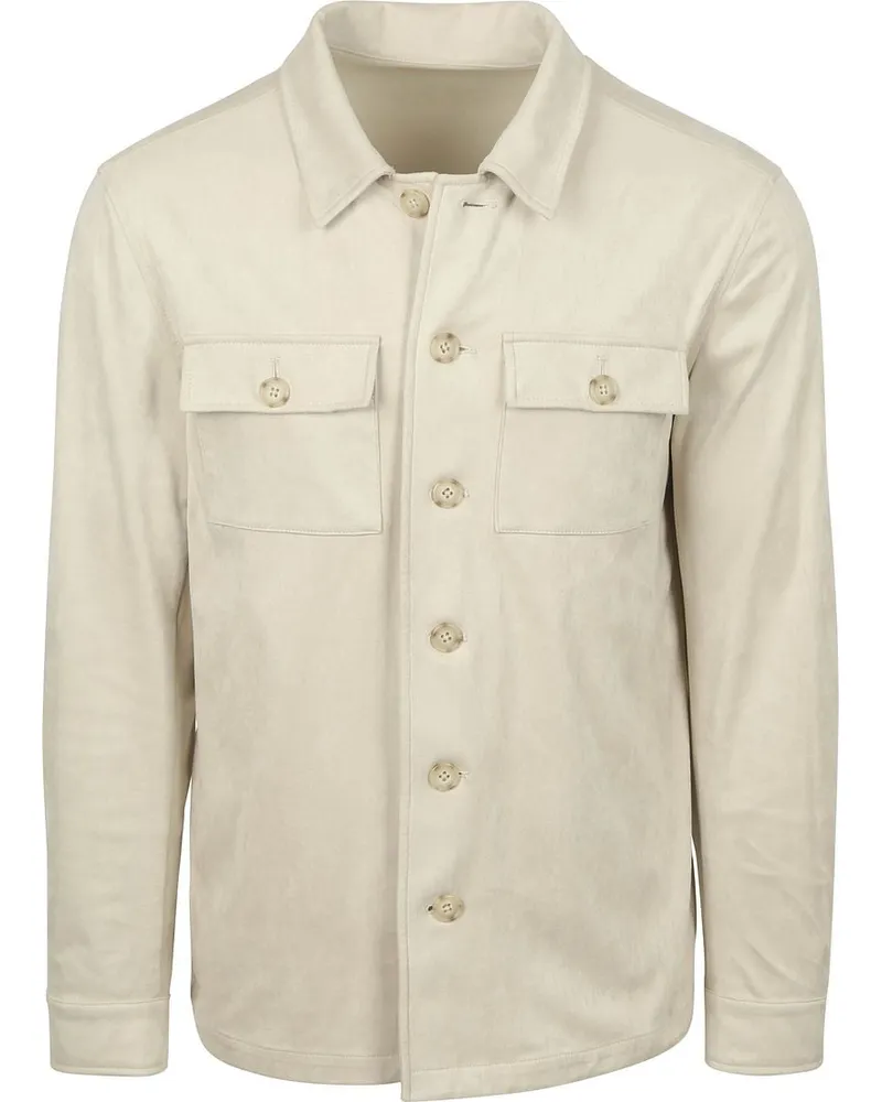 Suitable Pasetta Hemdjacke Ecru Wollweiß
