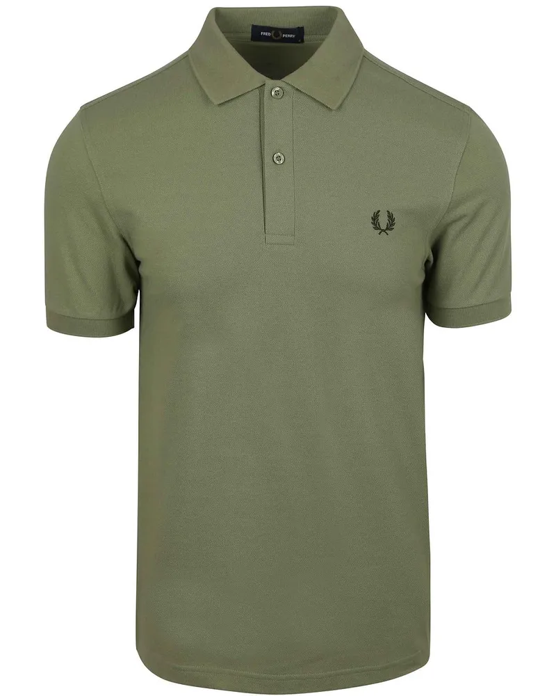 Fred Perry Polo M6000 Grün Y64 Grün