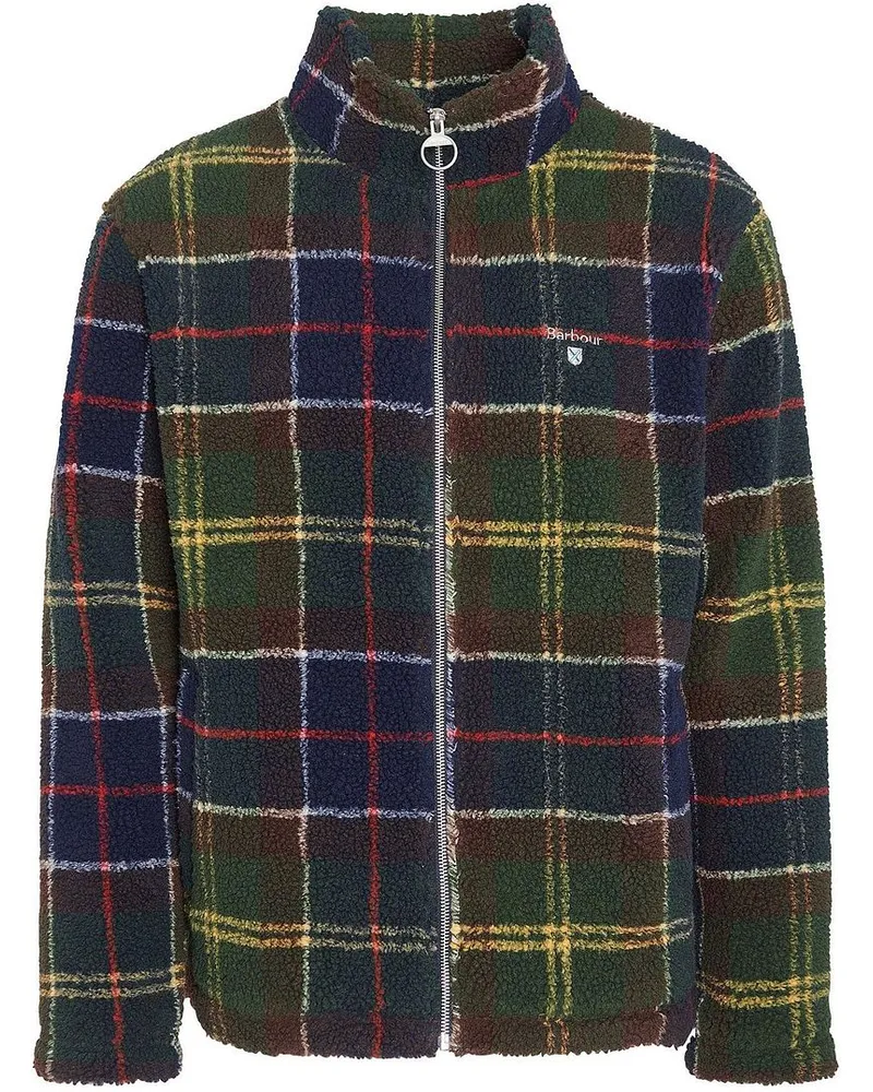 Barbour Tartan Sherpa Fleece Strickjacke Multicolour Multicolour