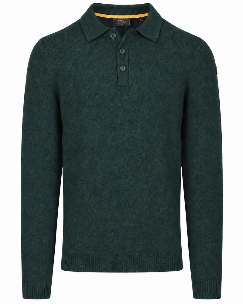 New Zealand Auckland NZA) Pullover Dobson Wollmischung Dunkelgrün Dunkelgrün