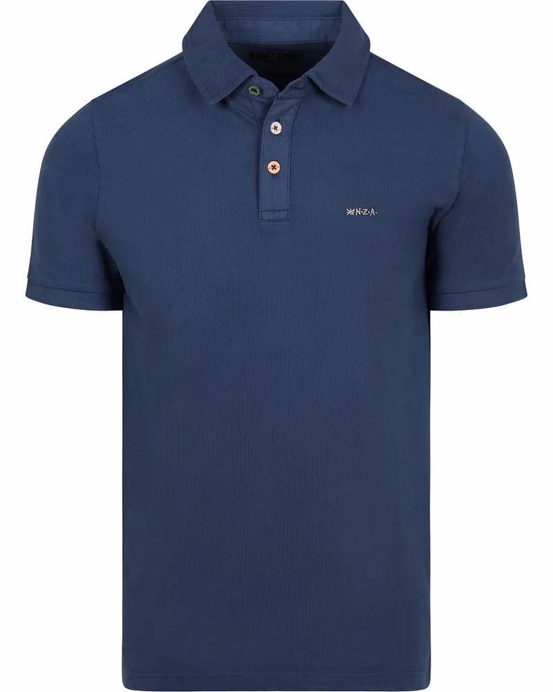 New Zealand Auckland NZA) Polo Hawera Navy Sky Dunkelblau