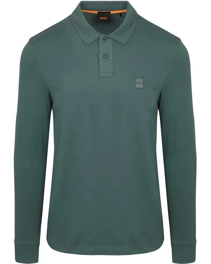 HUGO BOSS Passerby Polo Open Grün Dunkelgrün