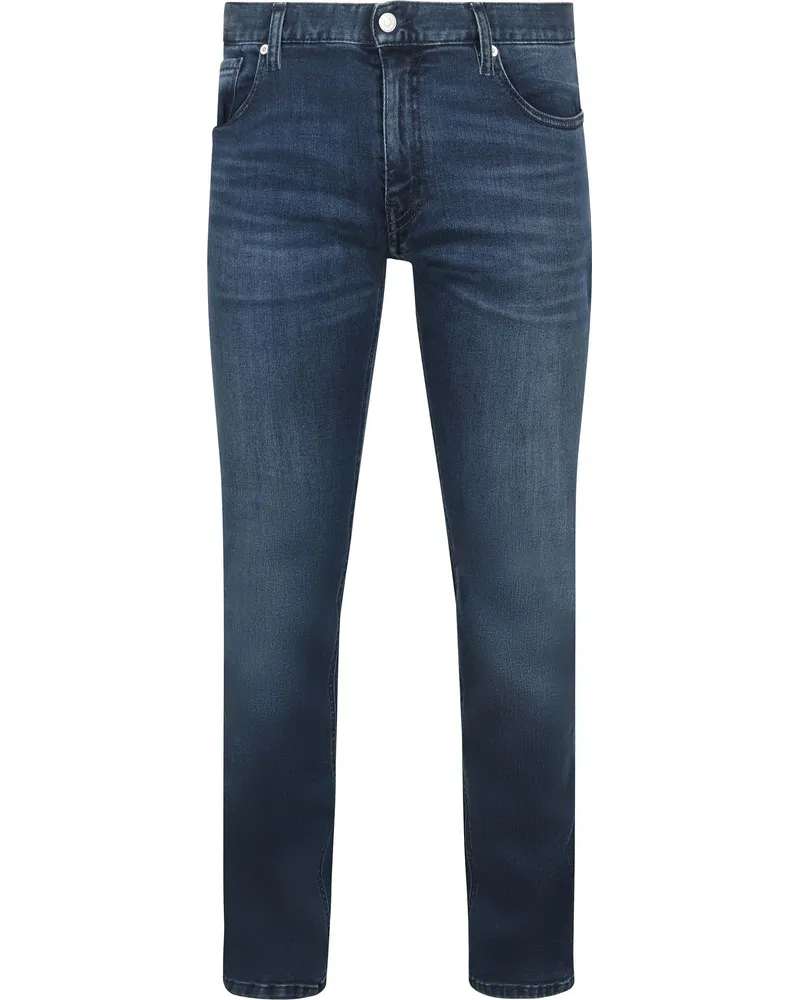 Alberto Slim Dual Flex Denim Dunkelblau Dunkelblau
