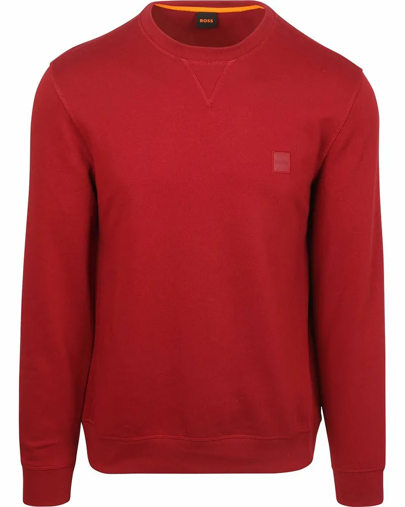 HUGO BOSS Sweater Westart Rot Rot