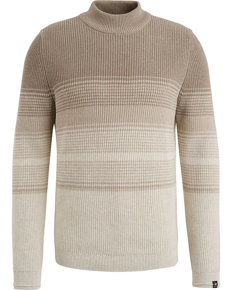 Vanguard Knitted Pullover Streifen Beige Beige