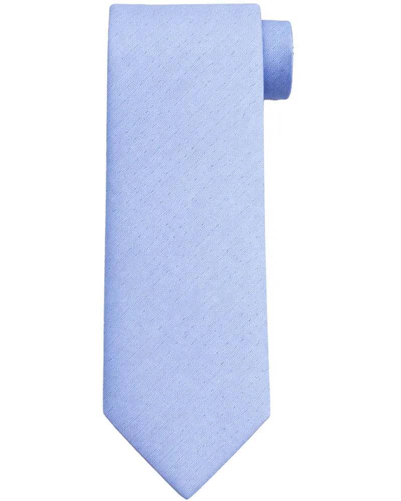 Suitable Seide Krawatte Melange Hellblau Hellblau