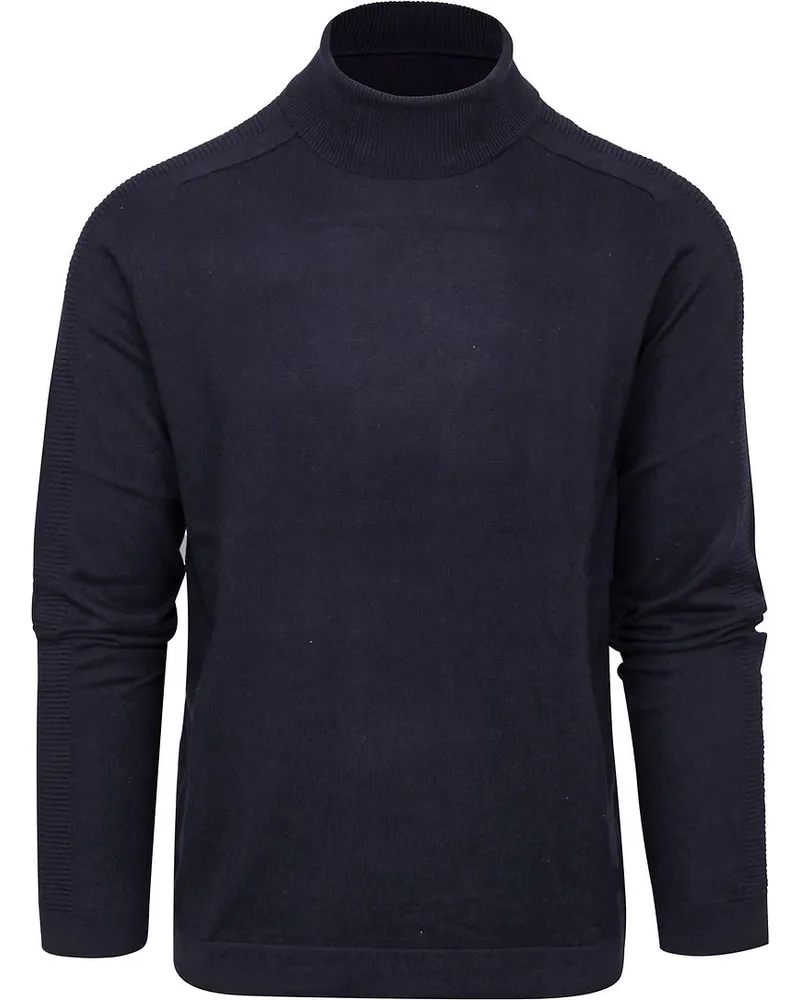 Blue Industry Rollkragenpullover Navy Dunkelblau