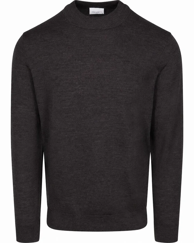 Profuomo Turtleneck Merino Pullover Braun Braun