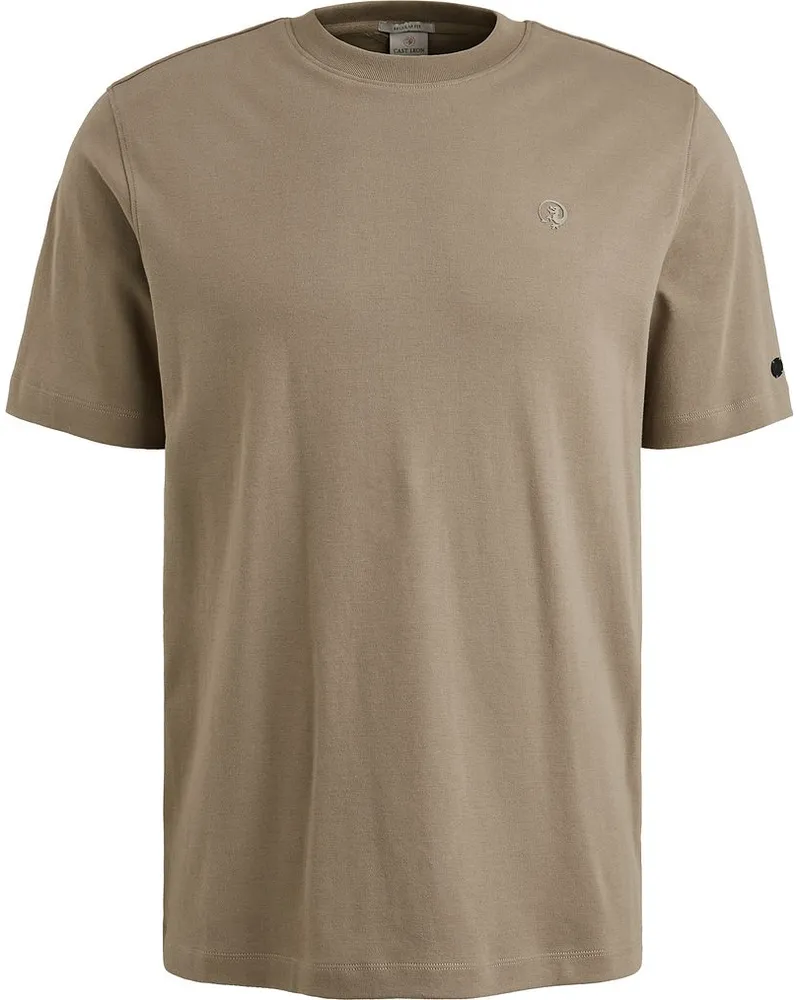 Cast Iron T-shirt Kaki Khaki