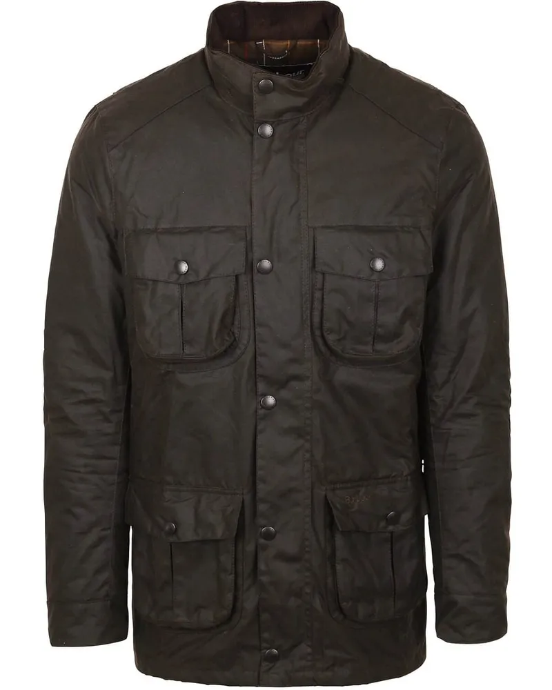 Barbour Corbridge Wachsjacke Olive Grün