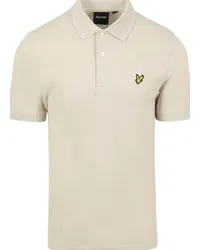 Lyle & Scott Lyle und Scott Polo Plain Ecru Beige