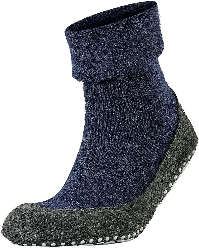 Falke Cosyshoe Hausschuhe Dunkelblau Blau
