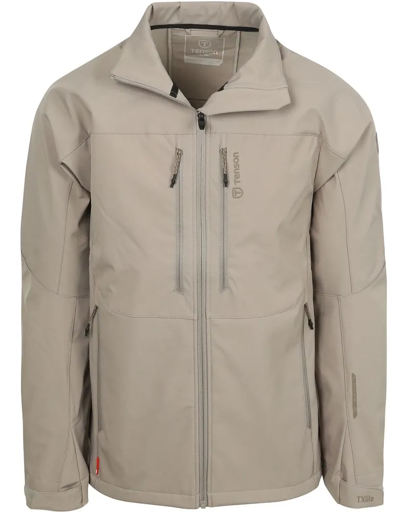 Tenson Softshell Jacke Greige Beige