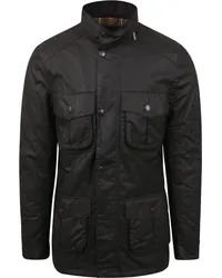 Barbour Corbridge Wachsjacke Schwarz Schwarz