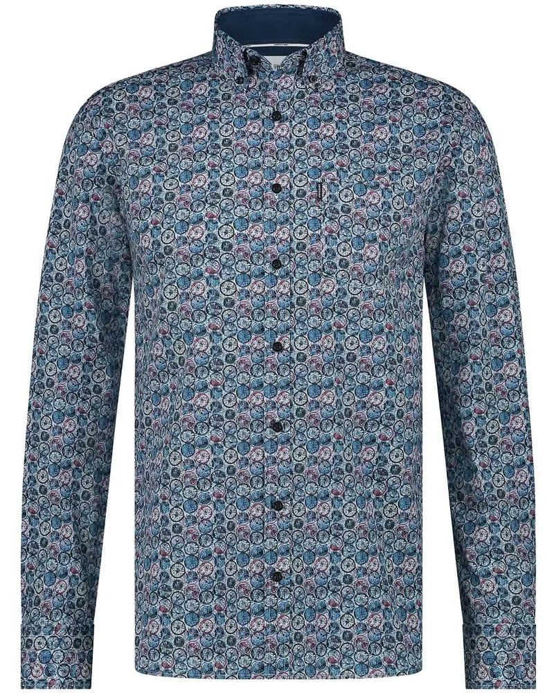 State of Art Hemd Dandelion Blau Dunkelblau