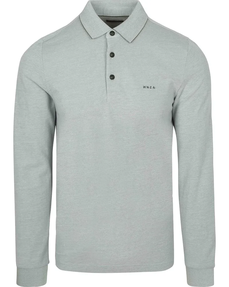 New Zealand Auckland NZA) Longsleeve Polo Hamton Piqué Grün Grün